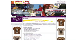 Desktop Screenshot of alberta.farmersandfleamarkets.ca